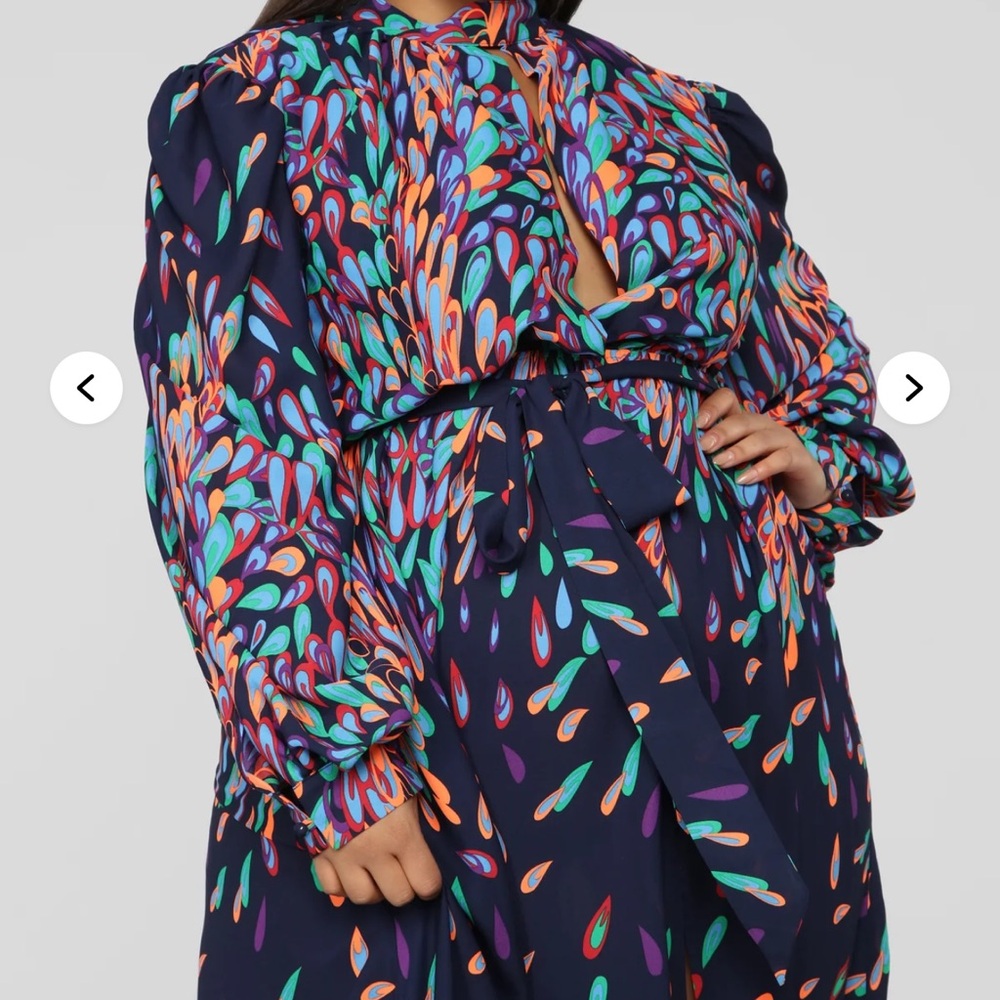 Nwot Wings Of A Feather Maxi Dress View 3